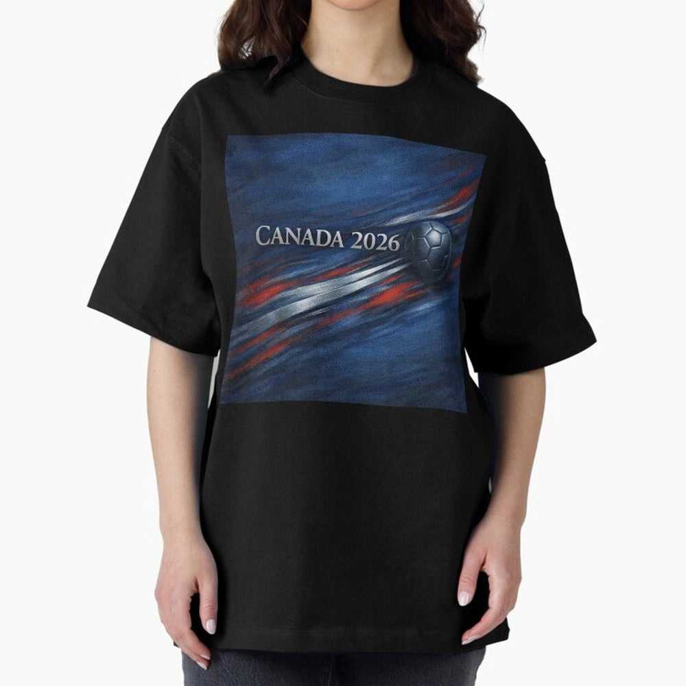 Canada 2026 Soccer Splash Classic T-Shirt Join the Countdown to Match Day Hype around FIFA World Cup 2026 Group Stage, Messi, Netherlands, Stadium Memories, Football Loyalty, International Chants and Championship Tradition; Perfect for People Who