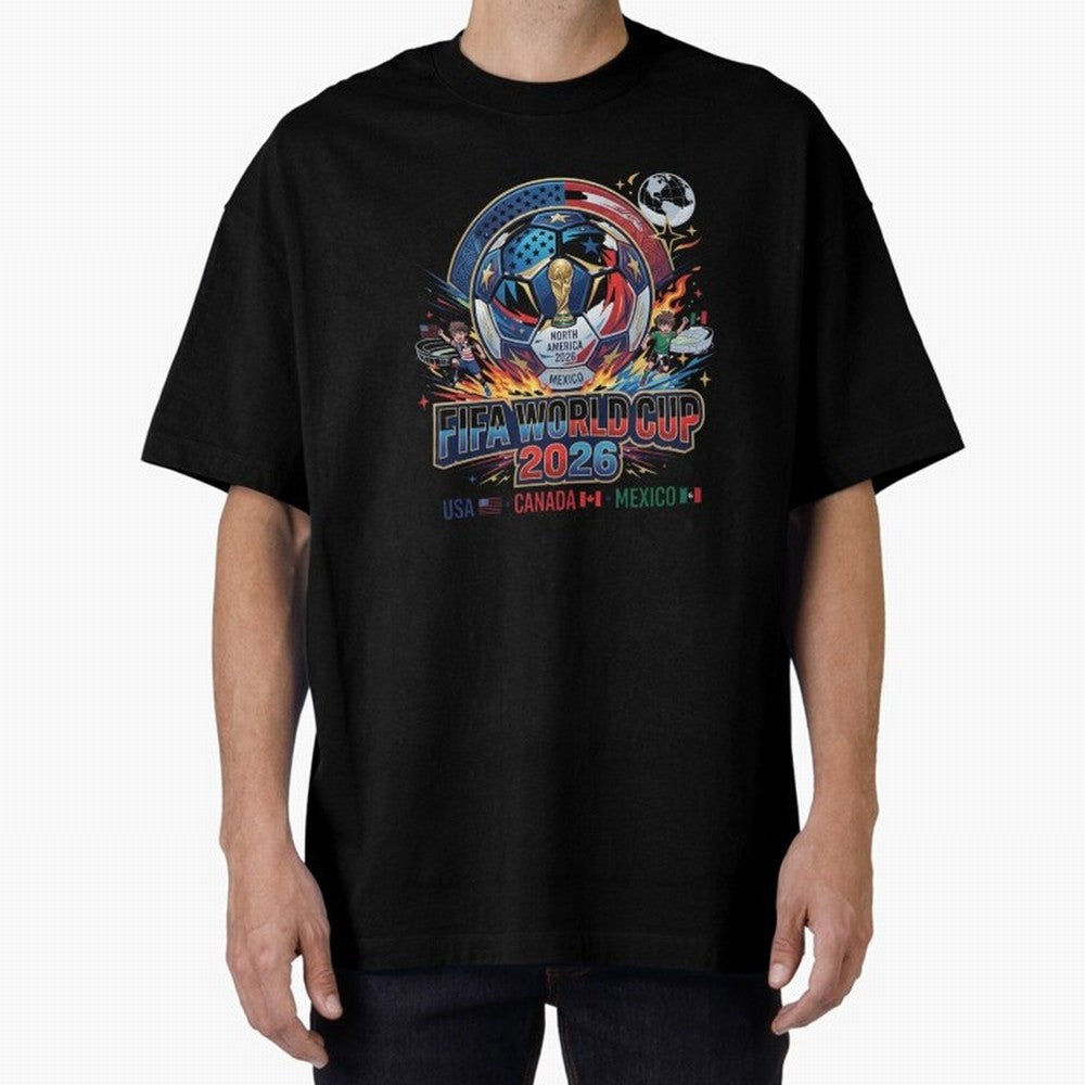 FIFA World Cup 2026 North America - USA Canada Mexico Soccer Classic T-Shirt Show Passion for the Stars of FIFA World Cup 2026 USA Canada Mexico Spirit, Filled with Argentina, Neymar, Retro Football Energy, Iconic Rivalries, Trophy Chase Drama and
