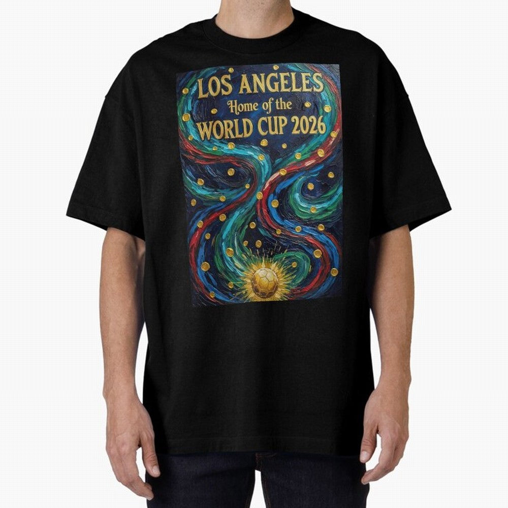 Los Angeles Home of the World Cup 2026 Soccer Fan ¡ª Moody Jewel Art Print Classic T-Shirt Fuel the Hype around FIFA World Cup 2026 Spirit, Celebrating Germany, Mbappe, Football Passion, Legendary Performances, Festival Vibes and Supporter