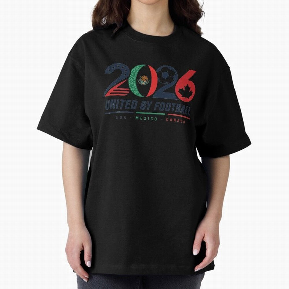 United by Football 2026 Soccer Design Classic T-Shirt Keep the Match Day Mood of FIFA World Cup 2026 Group Stage Spirit, Celebrating England and Germany, Messi, Neymar and Mbappe, Supporter Pride, Iconic Celebrations, Legendary Names and Global