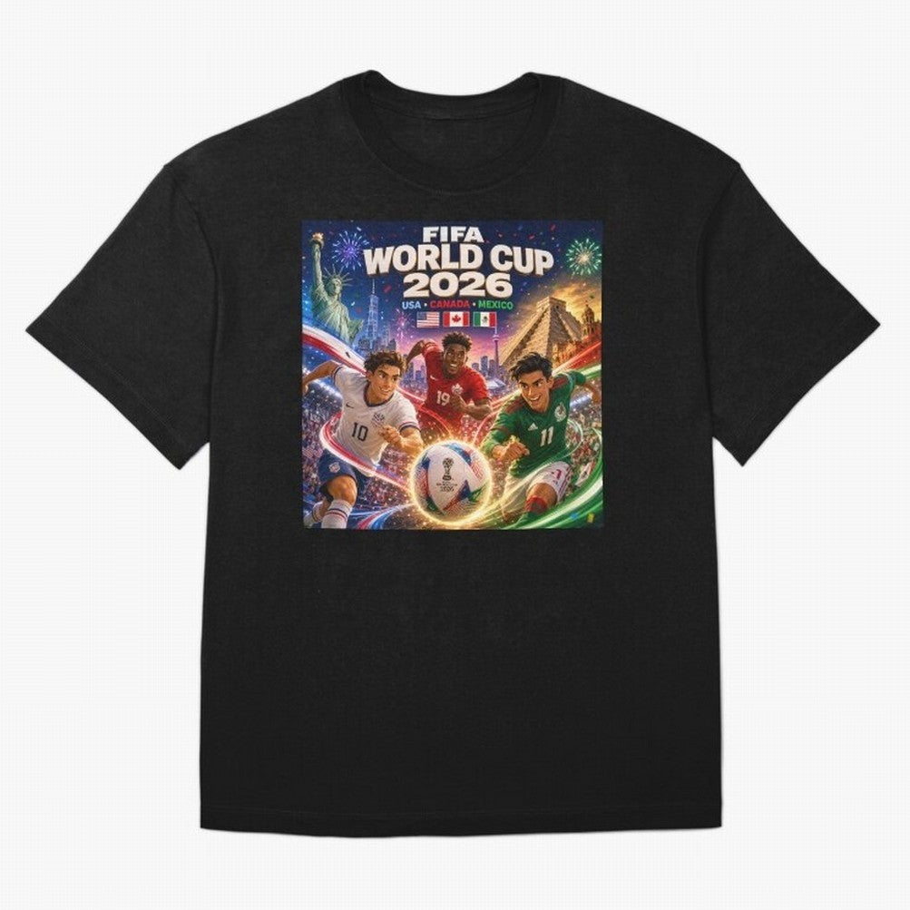 Football Glory 2026 #football 2026 Classic T-Shirt Capture Stadium Memories from Match Day Hype around FIFA World Cup 2026 Group Stage, Messi, CR7 and Mbappe, Germany, Global Supporter Spirit, Legendary Goals, National Colors and Tournament