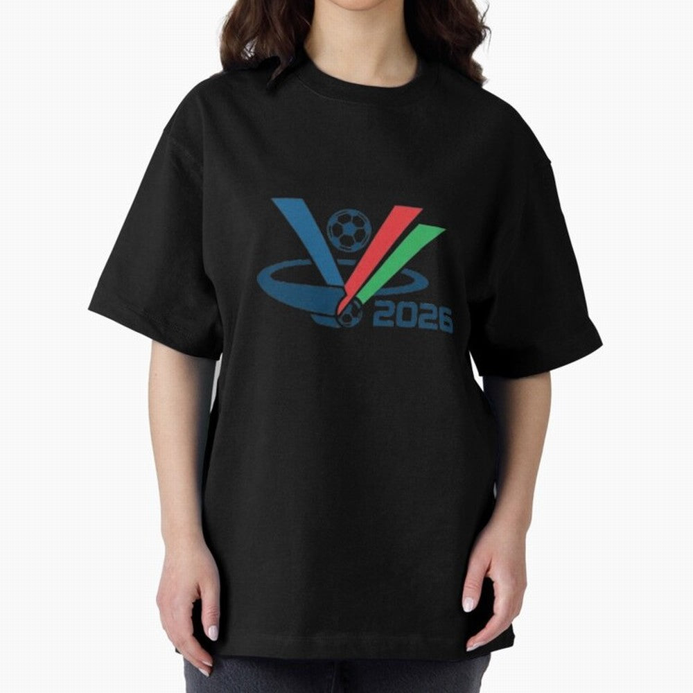 Minimalist FIFA 2026 V-Logo Design Classic T-Shirt Stand Proud for FIFA World Cup 2026 Spirit, Built around Netherlands, Mbappe, Sports Nostalgia, International Competition, Famous Players and Unforgettable Victories; Great for Watch Parties,