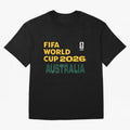 World Cup26 Australia Block Letters Classic T-Shirt Live the Energy of the FIFA World Cup 2026 USA Canada Mexico Journey through Messi and Cristiano Ronaldo Highlights, Netherlands Pride, Supporter Pride, Iconic Celebrations, Legendary Names and