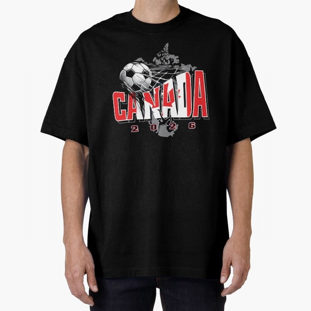 Canada Soccer Football World Fan Classic T-Shirt Join Supporters Worldwide for Match Day Hype around FIFA World Cup 2026 Group Stage, Cristiano Ronaldo, Haaland and CR7, Argentina, France and Brazil, Goal Celebration Energy, Supporter Heritage,