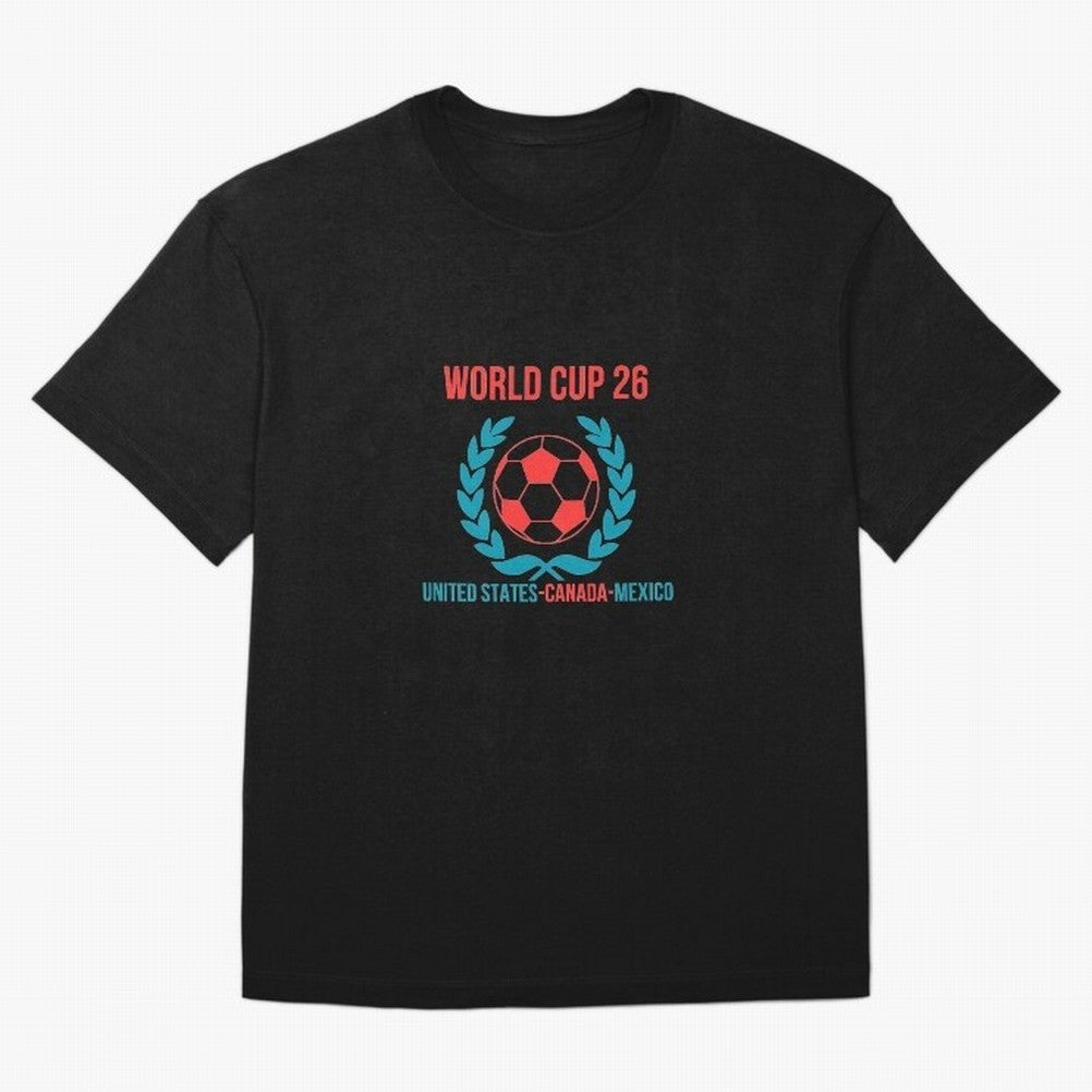 World Cup 2026 United States Canada Mexico Soccer Logo Classic T-Shirt Bring a Vintage Feel to the FIFA World Cup 2026 USA Canada Mexico Journey through Mbappe Highlights, Brazil, Portugal and Argentina Pride, Supporter Pride, Iconic Celebrations,