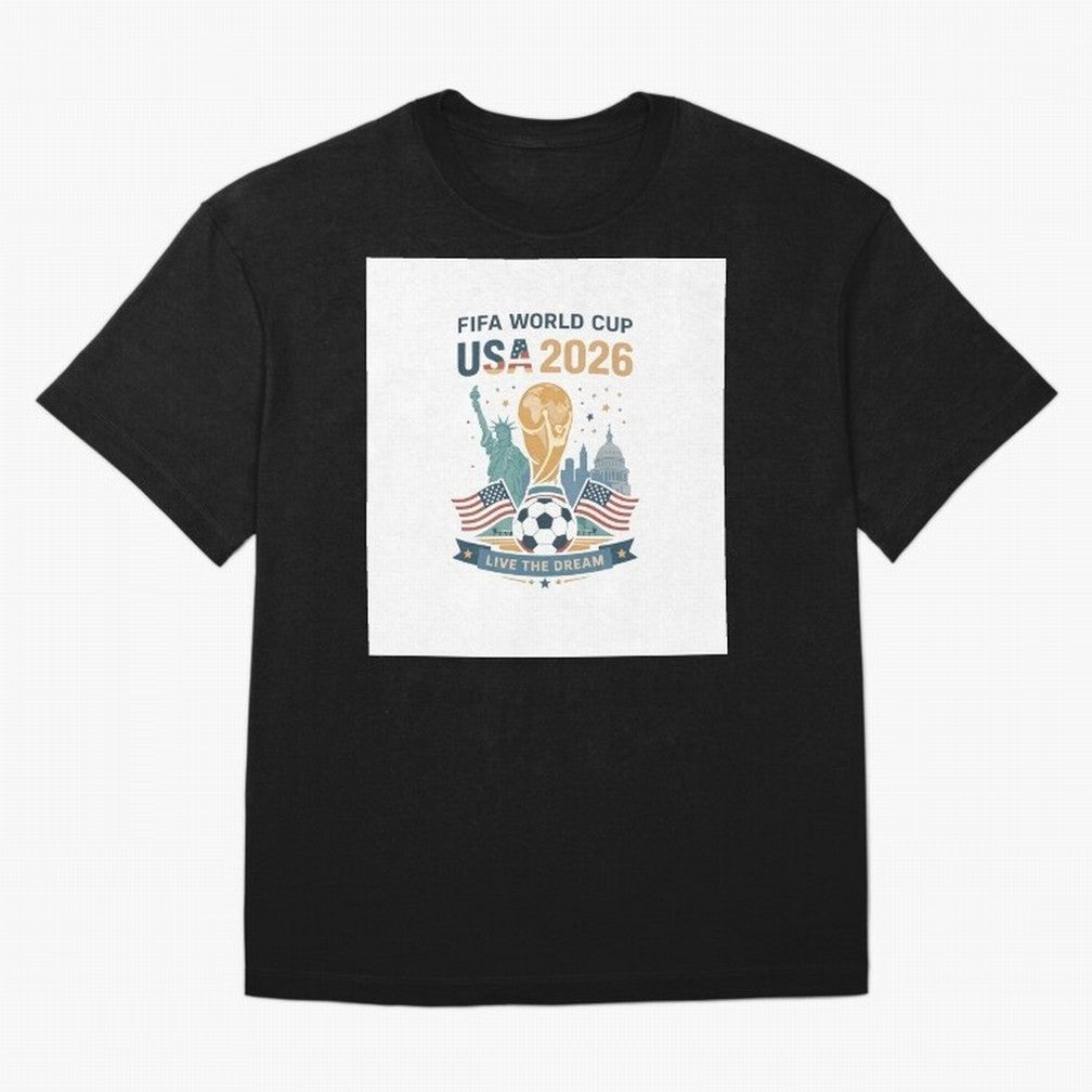 Fifa World Cup USA 2026 Classic T-Shirt Unlock Match Day Hype around FIFA World Cup 2026 USA Canada Mexico, Mbappe and Neymar, France, Match Day Excitement, Supporter Culture, Golden Goals and Global Football Passion; Built for Supporters Chasing