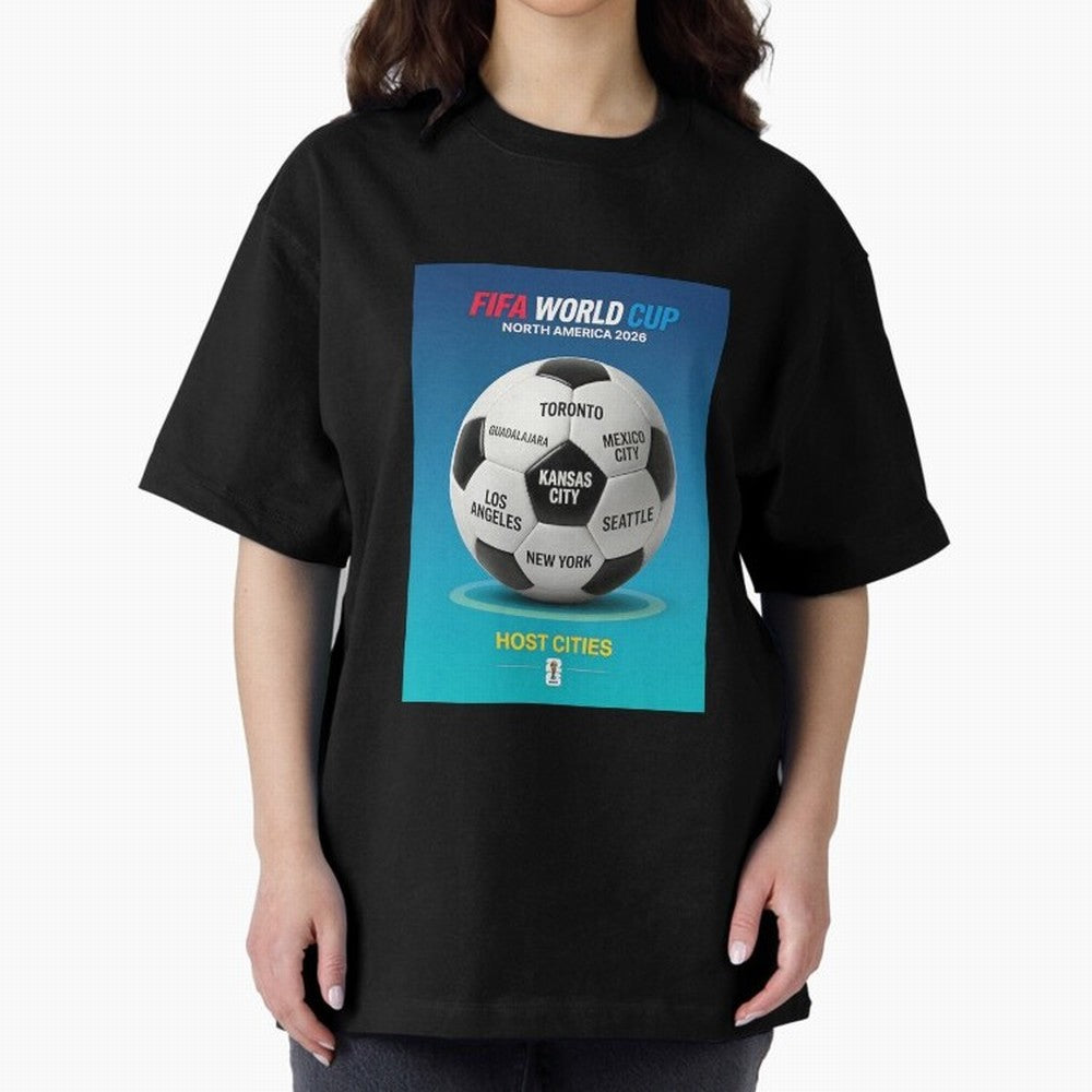 North America Football 2026 Classic T-Shirt Bring Match Day Fire to the FIFA World Cup 2026 Group Stage Journey through CR7 Highlights, Argentina Pride, Vintage Soccer Flavor, Modern Football Stars, National Flags and Final Night Emotion; Made for