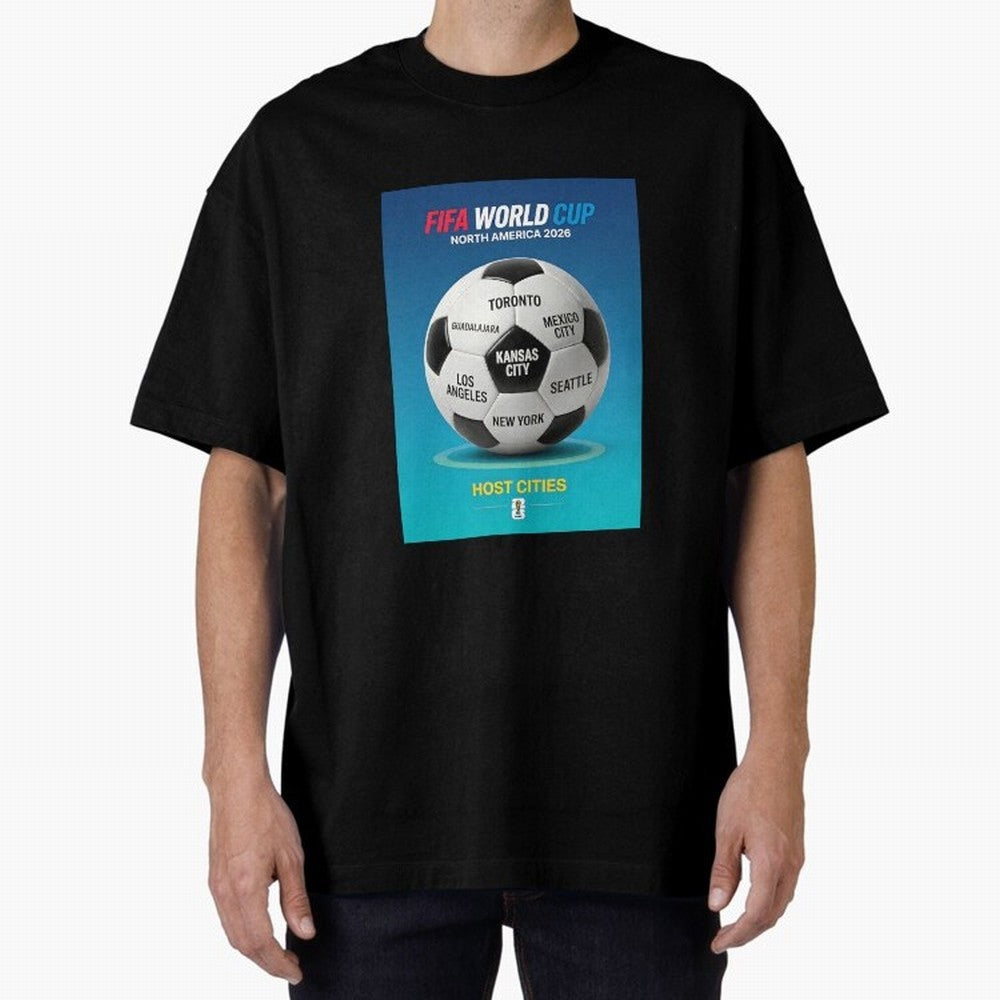North America Football 2026 Classic T-Shirt Bring Match Day Fire to the FIFA World Cup 2026 Group Stage Journey through CR7 Highlights, Argentina Pride, Vintage Soccer Flavor, Modern Football Stars, National Flags and Final Night Emotion; Made for