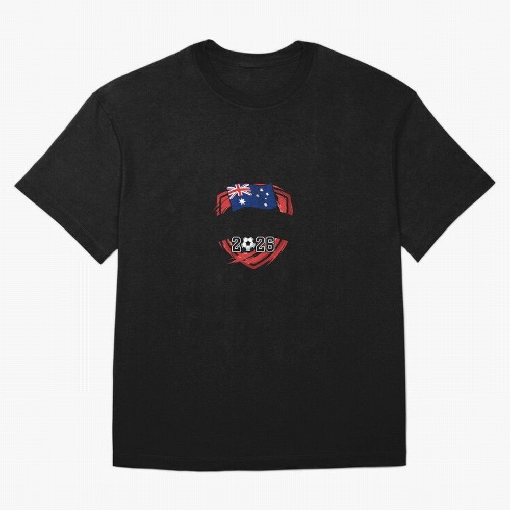 Australia World Cup 2026 Australia Football Classic T-Shirt Enjoy FIFA World Cup 2026 Group Stage Spirit, Filled with Spain, Neymar, Haaland and Cristiano Ronaldo, Goal Celebration Energy, Supporter Heritage, Football Icons and Worldwide Tournament
