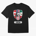 North United America Shield 2026 Cup Classic T-Shirt Celebrate Global Passion for the FIFA World Cup 2026 Group Stage Journey through CR7 and Messi Highlights, France and Portugal Pride, Supporter Pride, Iconic Celebrations, Legendary Names and
