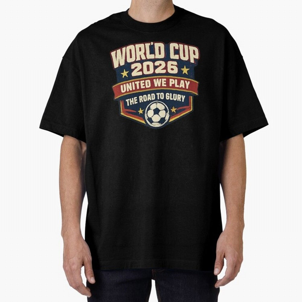 World Cup 2026 United We Play Vintage Soccer Football Fan Design Classic T-Shirt Follow the Road to FIFA World Cup 2026 Featuring Neymar, Germany Energy, Global Supporter Spirit, Legendary Goals, National Colors and Tournament Celebration; Perfect