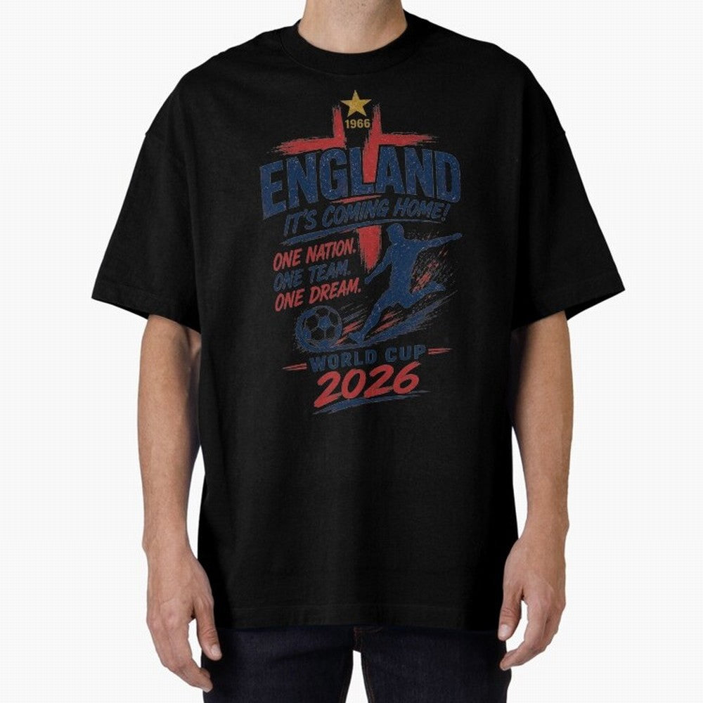 England Fan Art for World Cup 2026 Classic T-Shirt Bring World Football Passion into FIFA World Cup 2026 for Fans of CR7 and Messi and Portugal, Bringing Goal Celebration Energy, Supporter Heritage, Football Icons and Worldwide Tournament Joy; Made