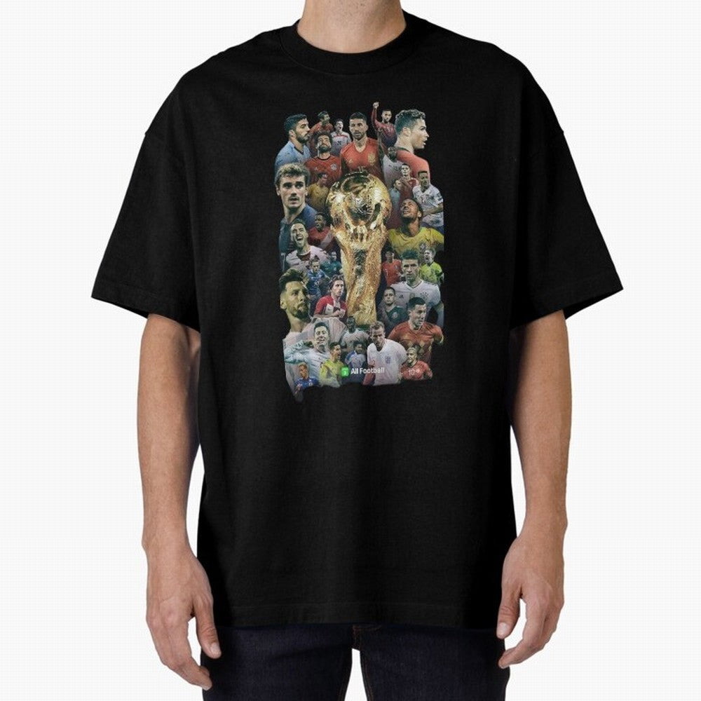 All Football Classic T-Shirt Celebrate the Road through Match Day Hype around FIFA World Cup 2026, Neymar, England and Germany, Global Supporter Spirit, Legendary Goals, National Colors and Tournament Celebration; Made for Die Hard Supporters,