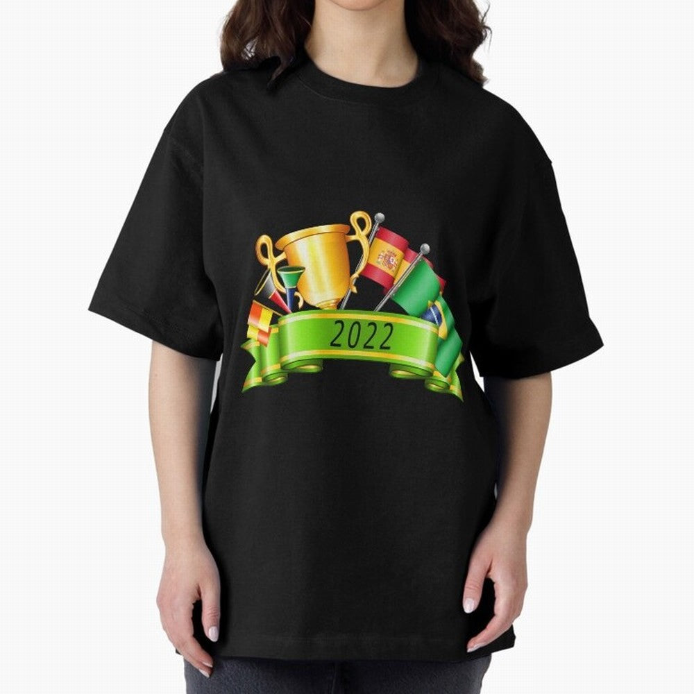 World Cup 2022 Qatar Spain Brazil Classic T-Shirt Upgrade Match Day Hype around FIFA World Cup 2026 Group Stage, Haaland, England, Retro Football Energy, Iconic Rivalries, Trophy Chase Drama and Stadium Atmosphere; Built for Supporters Chasing