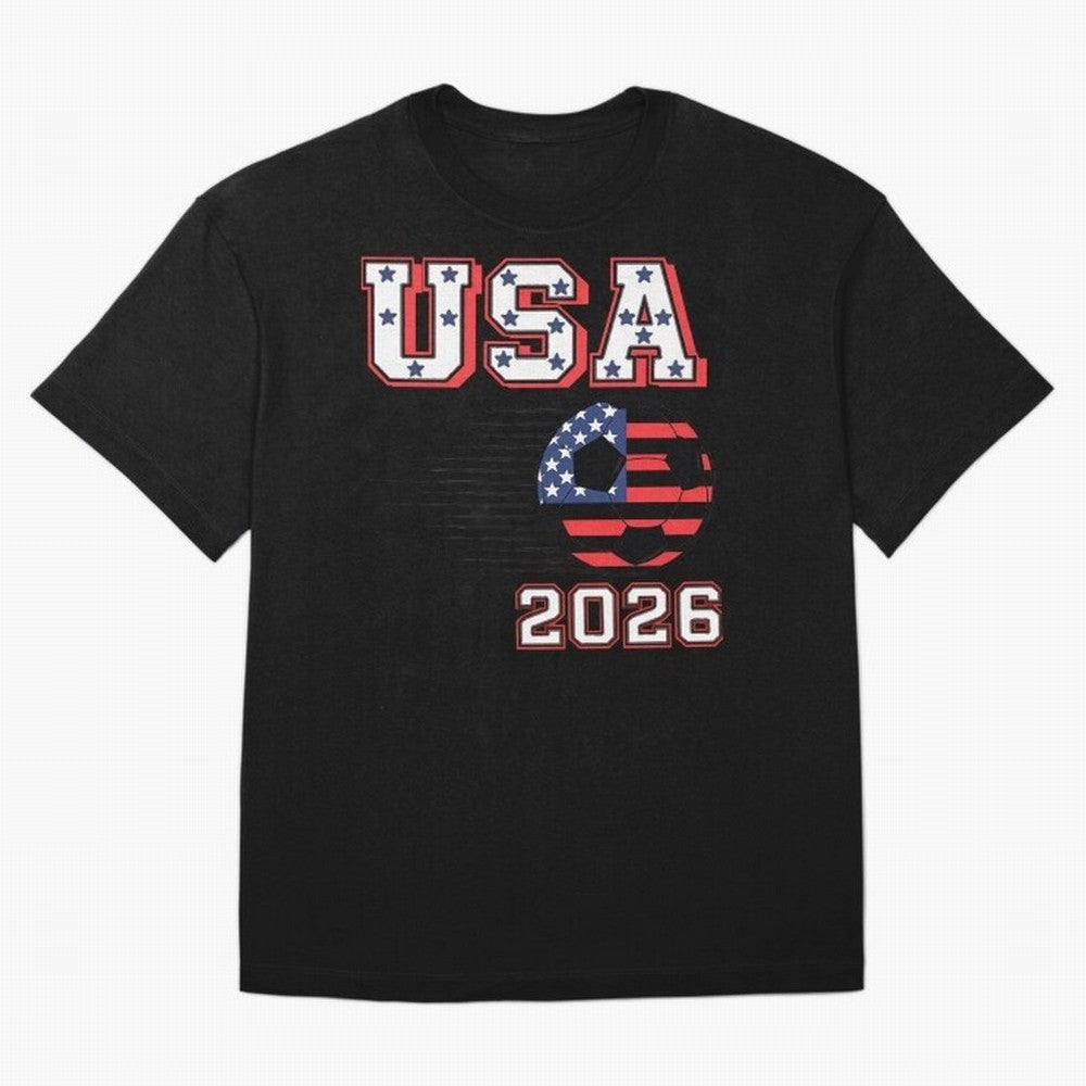 Vintage USA World Cup, Fifa World Cup 2026 Classic T-Shirt Back the Journey through Match Day Hype around FIFA World Cup 2026 Group Stage, Cristiano Ronaldo, Haaland and CR7, Netherlands, Retro Football Energy, Iconic Rivalries, Trophy Chase Drama