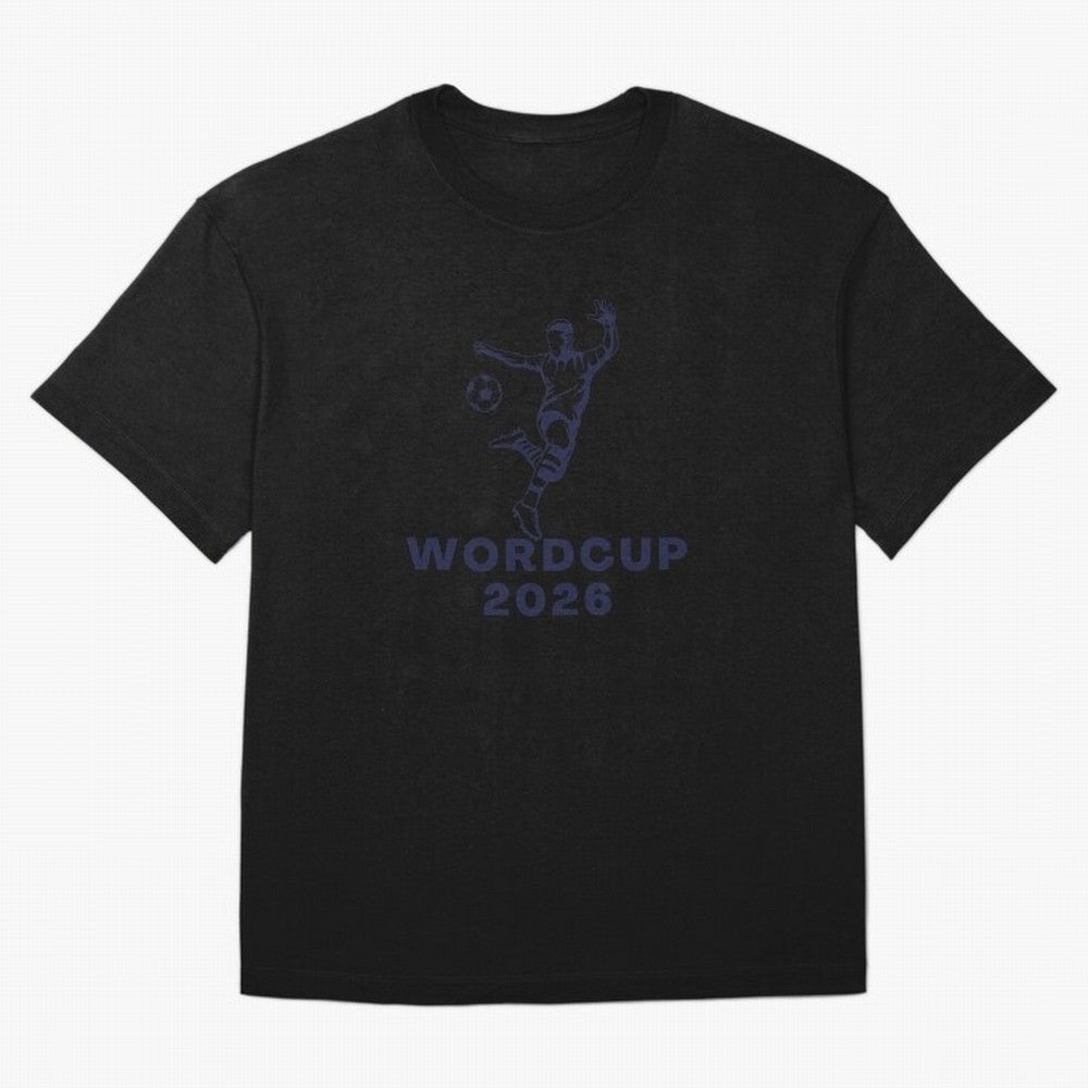 Football Is Life World Cup Fan T-Shirt Classic T-Shirt Enjoy the Biggest Football Party of FIFA World Cup 2026 for Fans of Messi and Cristiano Ronaldo and Brazil, Portugal and Argentina, Bringing Soccer Culture, Superstar Moments, National Team