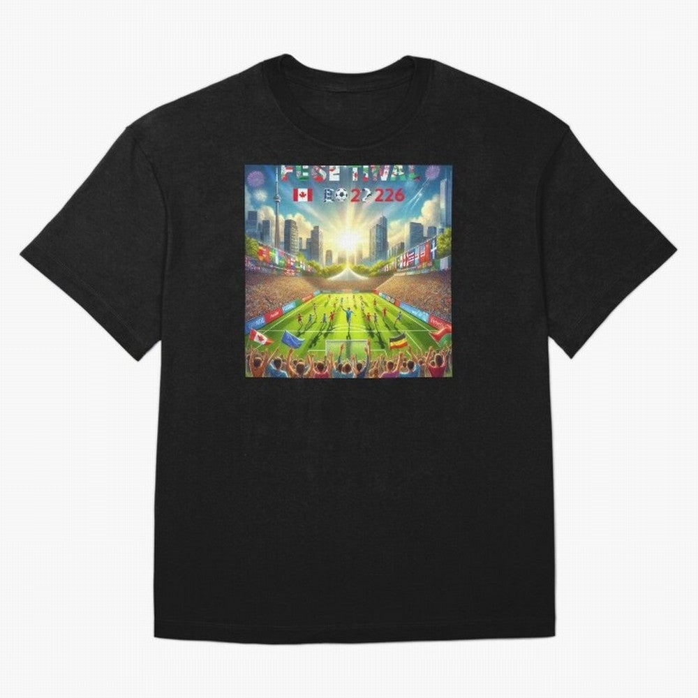 TORONTO SOCCER FESTIVAL 2026 Classic T-Shirt Celebrate the Stars of FIFA World Cup 2026 with Cristiano Ronaldo, Spain Energy, Worldwide Fan Energy, Dramatic Goals, Stadium Lights and Championship Celebrations; Made for Collectors Who Enjoy Iconic