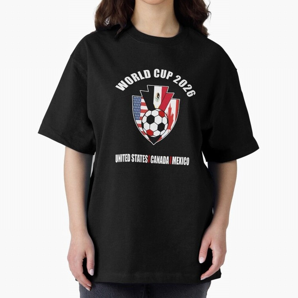 World Cup 2026 T-Shirt_85693409 Classic T-Shirt Showcase FIFA World Cup 2026 Group Stage for Fans of Messi, CR7 and Mbappe and France and Portugal, Bringing Fan Favorite Moments, National Team Passion, Big Match Drama and Soccer History; Great for