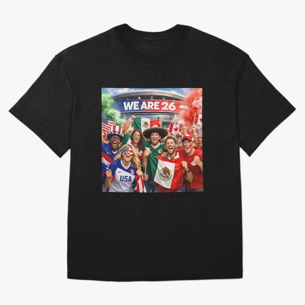 2026 FIFA World Cup Celebration Classic T-Shirt Celebrate Rivalries and Pride in Global Football Passion for FIFA World Cup 2026 USA Canada Mexico, Celebrating Messi, CR7 and Mbappe, England, France and Netherlands, Retro Football Energy, Iconic