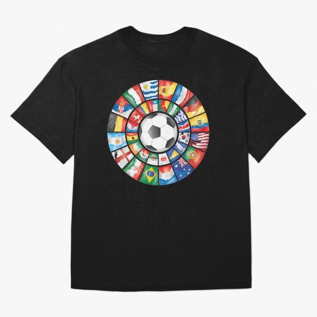 International Football Classic T-Shirt Stand Proud for the FIFA World Cup 2026 Group Stage Journey through CR7 and Messi Highlights, Argentina and Brazil Pride, Football History, Final Match Energy, Crowd Noise and Once in a Lifetime Moments; Ideal