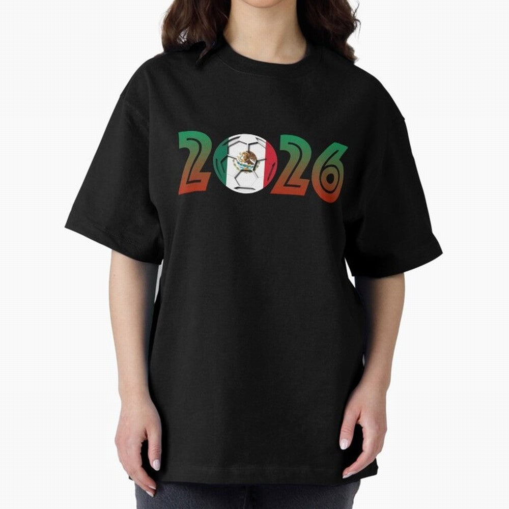 Mexico Soccer 2026 Design Classic T-Shirt Mark Global Football Passion for FIFA World Cup 2026 USA Canada Mexico, with Messi, Neymar and Mbappe, Brazil, Retro Football Energy, Iconic Rivalries, Trophy Chase Drama and Stadium Atmosphere; Created for