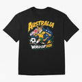 Australia World Cup 2026 Soccer Kangaroo Fan Design Classic T-Shirt Celebrate Football Heritage in Global Football Passion for FIFA World Cup 2026 Group Stage, Inspired by Cristiano Ronaldo, Haaland and CR7, Argentina and Brazil, Tournament Hype,