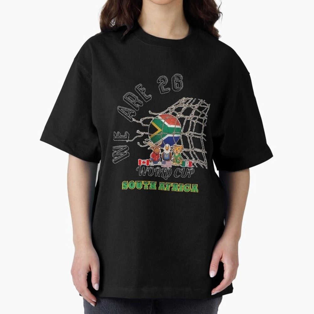 World cup 26 - South Africa Classic T-Shirt Join the Countdown to Match Day Hype around FIFA World Cup 2026, Haaland, Germany, Fan Favorite Moments, National Team Passion, Big Match Drama and Soccer History; Great for Watch Parties, Sports Bars,