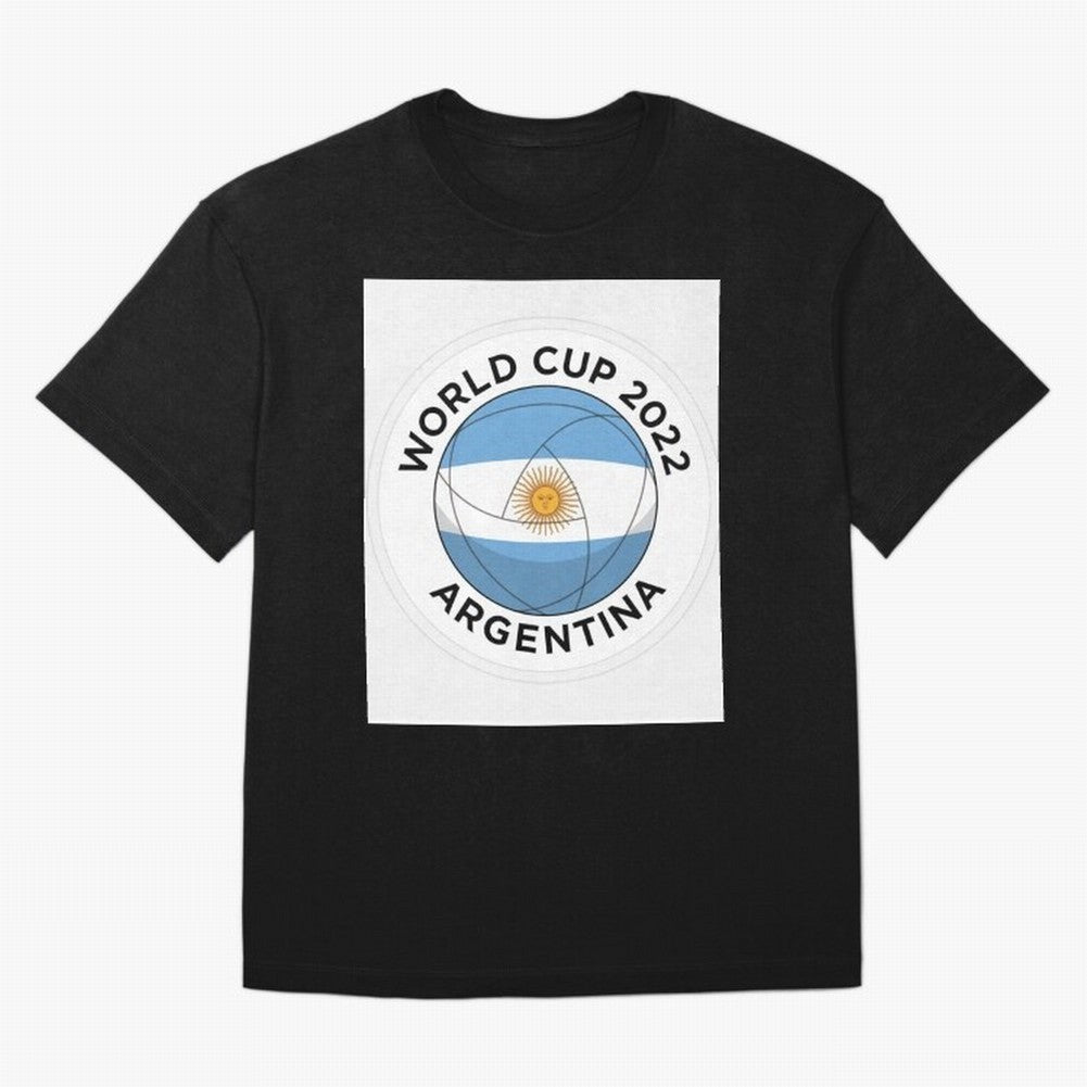 Argentina World Cup Soccer Football 2022 - Qatar World Cup Classic T-Shirt Bring Retro Soccer Energy to the FIFA World Cup 2026 USA Canada Mexico Journey through CR7 and Messi Highlights, England, France and Netherlands Pride, Global Supporter