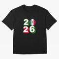 Mexico 2026 Soccer Ball Classic T-Shirt Feel the Roar of the FIFA World Cup 2026 Journey through CR7 and Messi Highlights, Argentina Pride, Retro Football Energy, Iconic Rivalries, Trophy Chase Drama and Stadium Atmosphere; Ideal for Fans Who
