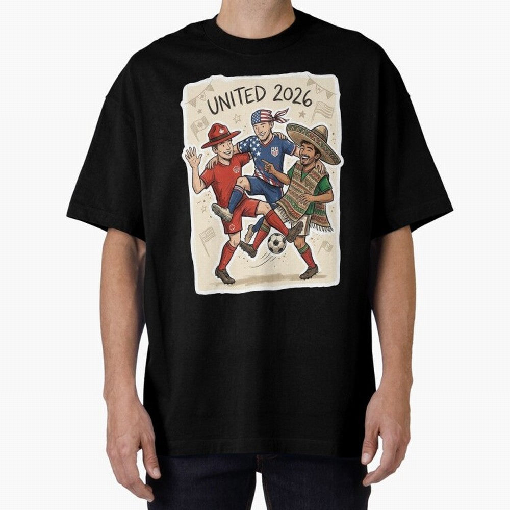 USA Canada Mexico Football Fans Classic T-Shirt Show Love for Legendary Goals in FIFA World Cup 2026 Filled with Messi, Neymar and Mbappe, Spain Energy, Supporter Pride, Iconic Celebrations, Legendary Names and Global Match Day Energy; Created for