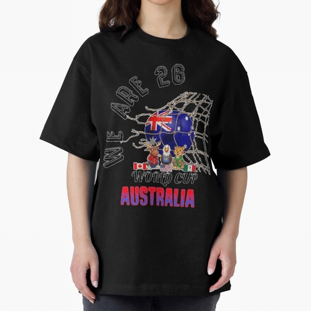 World cup 26 - Australia Classic T-Shirt Celebrate Football Heritage in FIFA World Cup 2026 Group Stage for Fans of Messi and Cristiano Ronaldo and Spain, Bringing Football Festival Excitement, Trophy Ambitions, Country Rivalries and Star Player