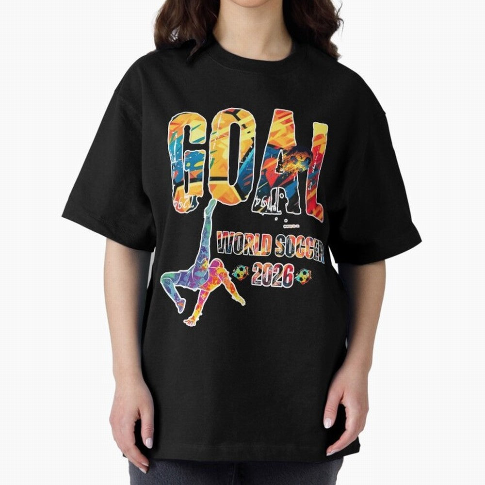 Goal World Soccer Championship 2026 Classic T-Shirt Showcase Match Day Hype around FIFA World Cup 2026 USA Canada Mexico, CR7 and Messi, England, France and Netherlands, Stadium Chants, National Pride, Trophy Dreams and Unforgettable Football