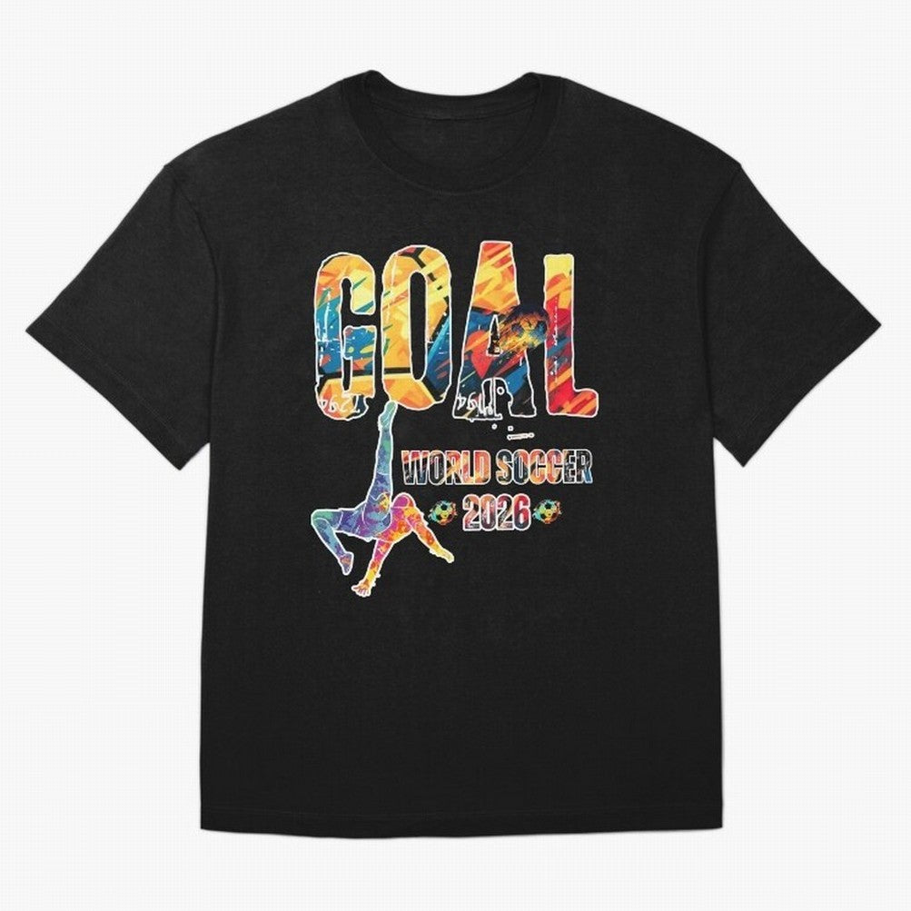 Goal World Soccer Championship 2026 Classic T-Shirt Showcase Match Day Hype around FIFA World Cup 2026 USA Canada Mexico, CR7 and Messi, England, France and Netherlands, Stadium Chants, National Pride, Trophy Dreams and Unforgettable Football