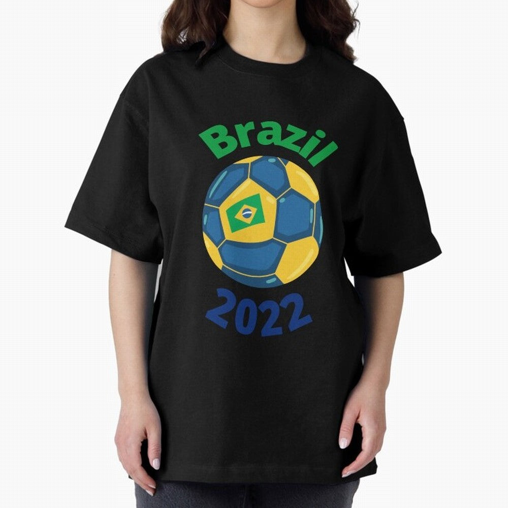 Brazil 2022 Classic T-Shirt Keep Football History Alive during FIFA World Cup 2026 USA Canada Mexico Spirit, Made for Spain, Mbappe, Sports Nostalgia, International Competition, Famous Players and Unforgettable Victories; Ideal for Passionate Fans