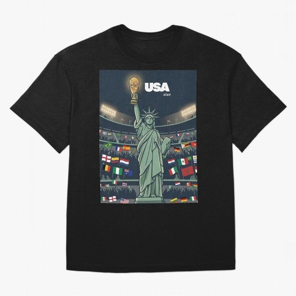 World Cup USA 2026 Classic T-Shirt Turn Up for FIFA World Cup 2026 for Fans of Messi and Cristiano Ronaldo and England, Bringing Football Passion, Legendary Performances, Festival Vibes and Supporter Community; Ideal for Football Dads, Football
