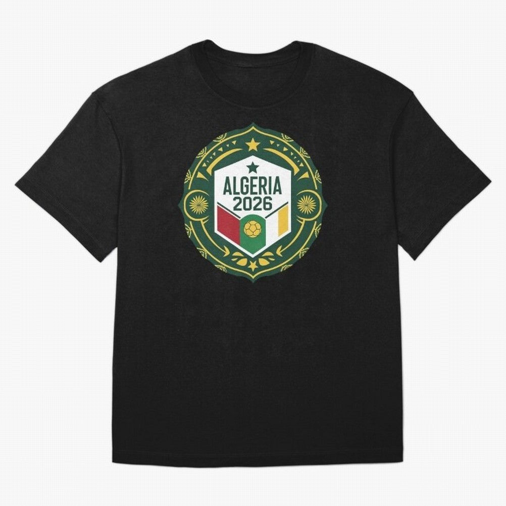 Algeria Worldcup 2026 Classic T-Shirt Turn Every Weekend Toward Global Football Passion for FIFA World Cup 2026, with Messi and Cristiano Ronaldo, Argentina, Football History, Final Match Energy, Crowd Noise and Once in a Lifetime Moments; Made for