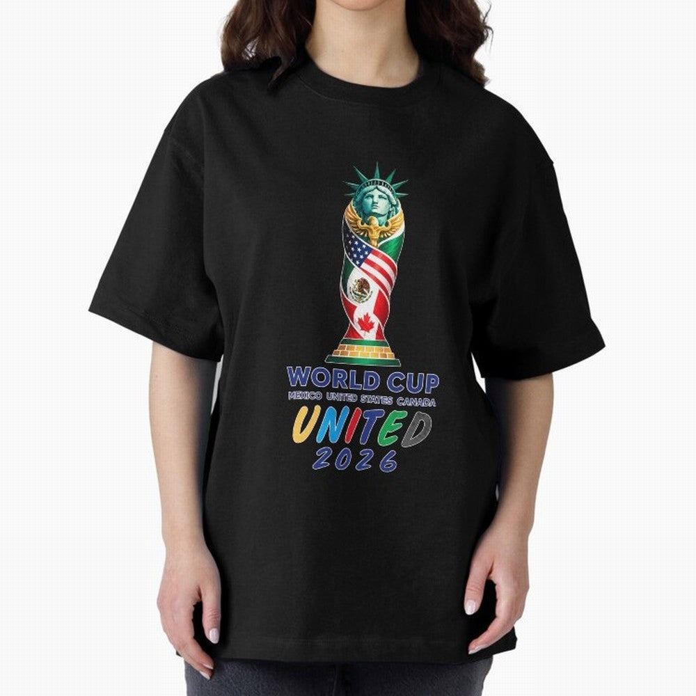 World Cup United 2026 Mexico USA Canada Soccer Design Classic T-Shirt Represent Football Lovers during Match Day Hype around FIFA World Cup 2026, Neymar, England, Football History, Final Match Energy, Crowd Noise and Once in a Lifetime Moments;