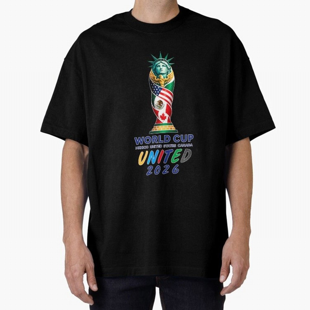 World Cup United 2026 Mexico USA Canada Soccer Design Classic T-Shirt Represent Football Lovers during Match Day Hype around FIFA World Cup 2026, Neymar, England, Football History, Final Match Energy, Crowd Noise and Once in a Lifetime Moments;