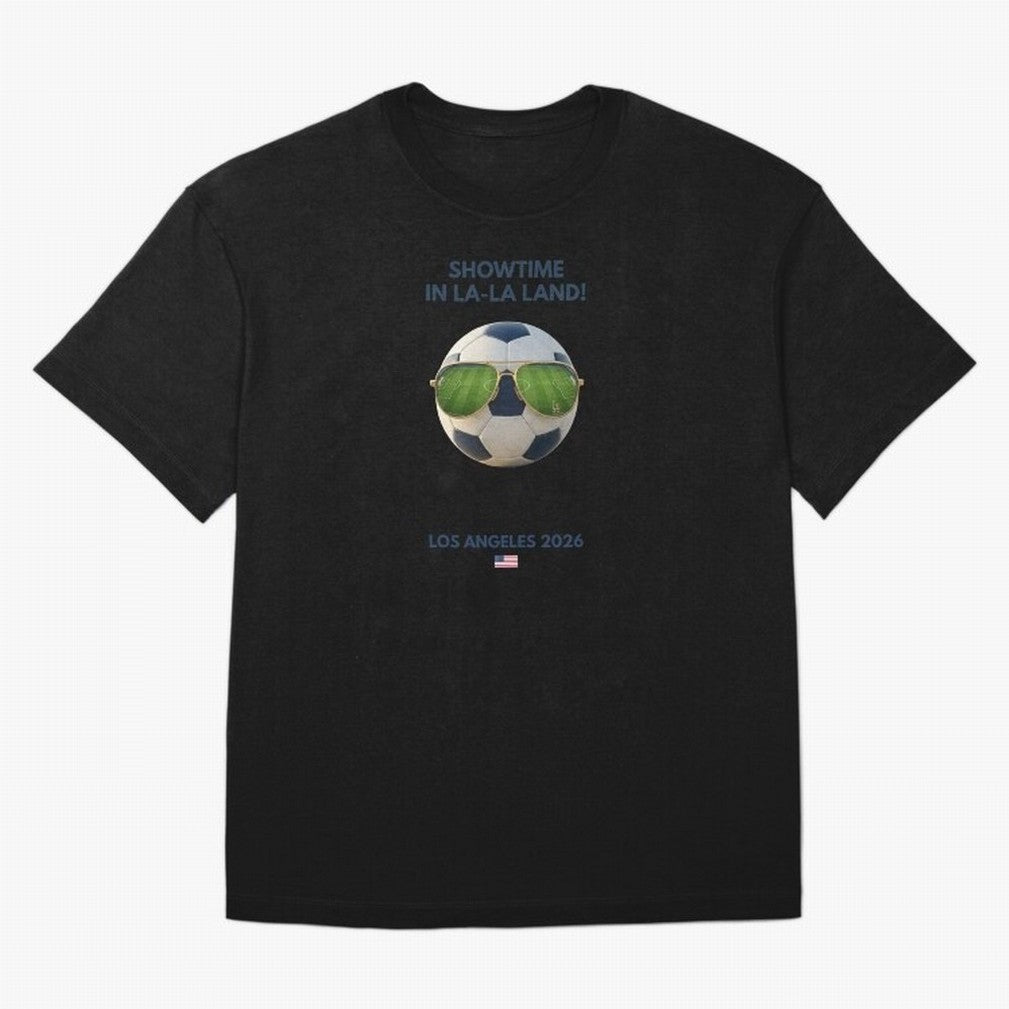 WC26 Hosting City: Los Angeles | Fun and Smart Soccer Fan Gear Classic T-Shirt Support Global Football Passion for FIFA World Cup 2026 USA Canada Mexico, Highlighting Haaland, Spain and Netherlands, Retro Football Energy, Iconic Rivalries, Trophy