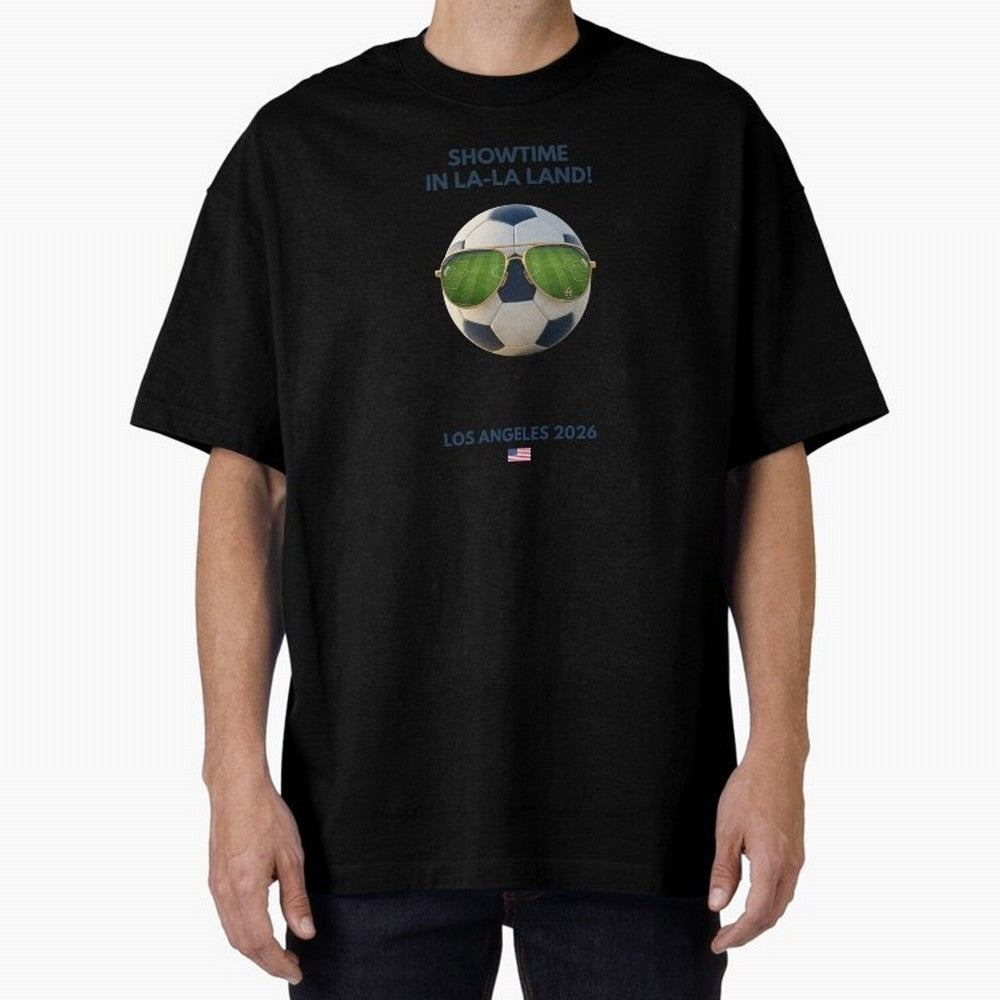 WC26 Hosting City: Los Angeles | Fun and Smart Soccer Fan Gear Classic T-Shirt Support Global Football Passion for FIFA World Cup 2026 USA Canada Mexico, Highlighting Haaland, Spain and Netherlands, Retro Football Energy, Iconic Rivalries, Trophy