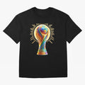 Golden Illuminating Cup Classic T-Shirt Support Iconic Players in FIFA World Cup 2026 for Fans of Mbappe and Neymar and Argentina, Bringing Champion Mindset, Group Stage Buzz, Knockout Tension and Passionate Fan Culture; Perfect for Fans,
