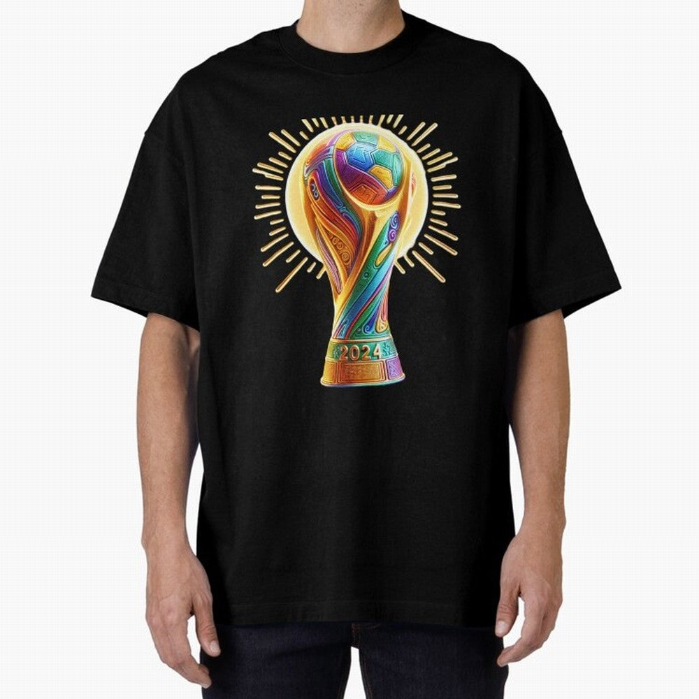 Golden Illuminating Cup Classic T-Shirt Support Iconic Players in FIFA World Cup 2026 for Fans of Mbappe and Neymar and Argentina, Bringing Champion Mindset, Group Stage Buzz, Knockout Tension and Passionate Fan Culture; Perfect for Fans,