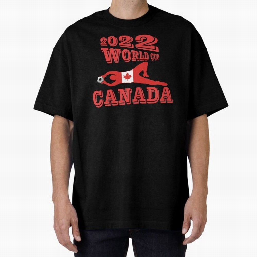 CANADA, Qatar World Cup 2022 Classic T-Shirt Capture FIFA World Cup 2026 Group Stage Connected to Neymar, Brazil, Portugal and Argentina Energy, Match Day Excitement, Supporter Culture, Golden Goals and Global Football Passion; Made for Die Hard