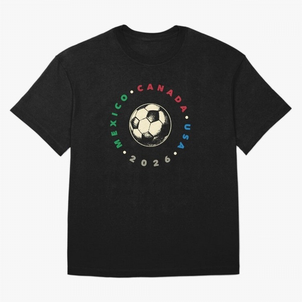 World Cup 2026 T-Shirt_36679031 Classic T-Shirt Join the Countdown to Global Football Passion for FIFA World Cup 2026, Connected to Mbappe and Neymar, Argentina and Brazil, Supporter Pride, Iconic Celebrations, Legendary Names and Global Match Day