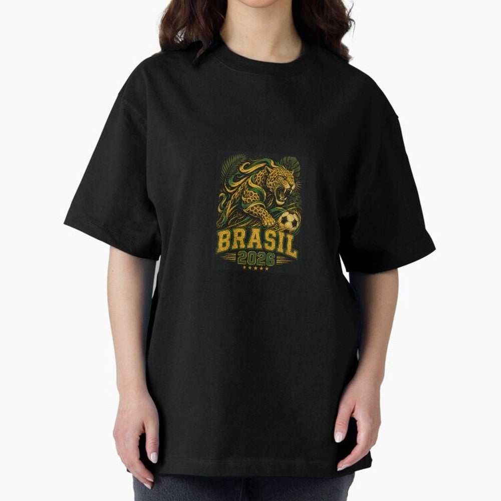 Samba Flame - Brasil World Cup 2026 Fan shirt Classic T-Shirt Back Your Heroes with Global Football Passion for FIFA World Cup 2026 USA Canada Mexico, Driven by Mbappe, England, France and Netherlands, Football Festival Excitement, Trophy