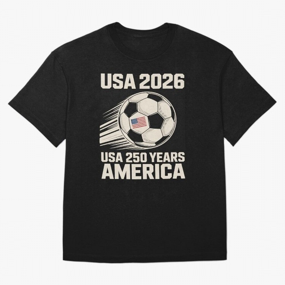 Usa 2026 Soccer 250 Years Women Kids 4th of July Classic T-Shirt Bring Global Tournament Vibes to the FIFA World Cup 2026 Group Stage Journey through Messi, CR7 and Mbappe Highlights, England, France and Netherlands Pride, Championship Spirit,