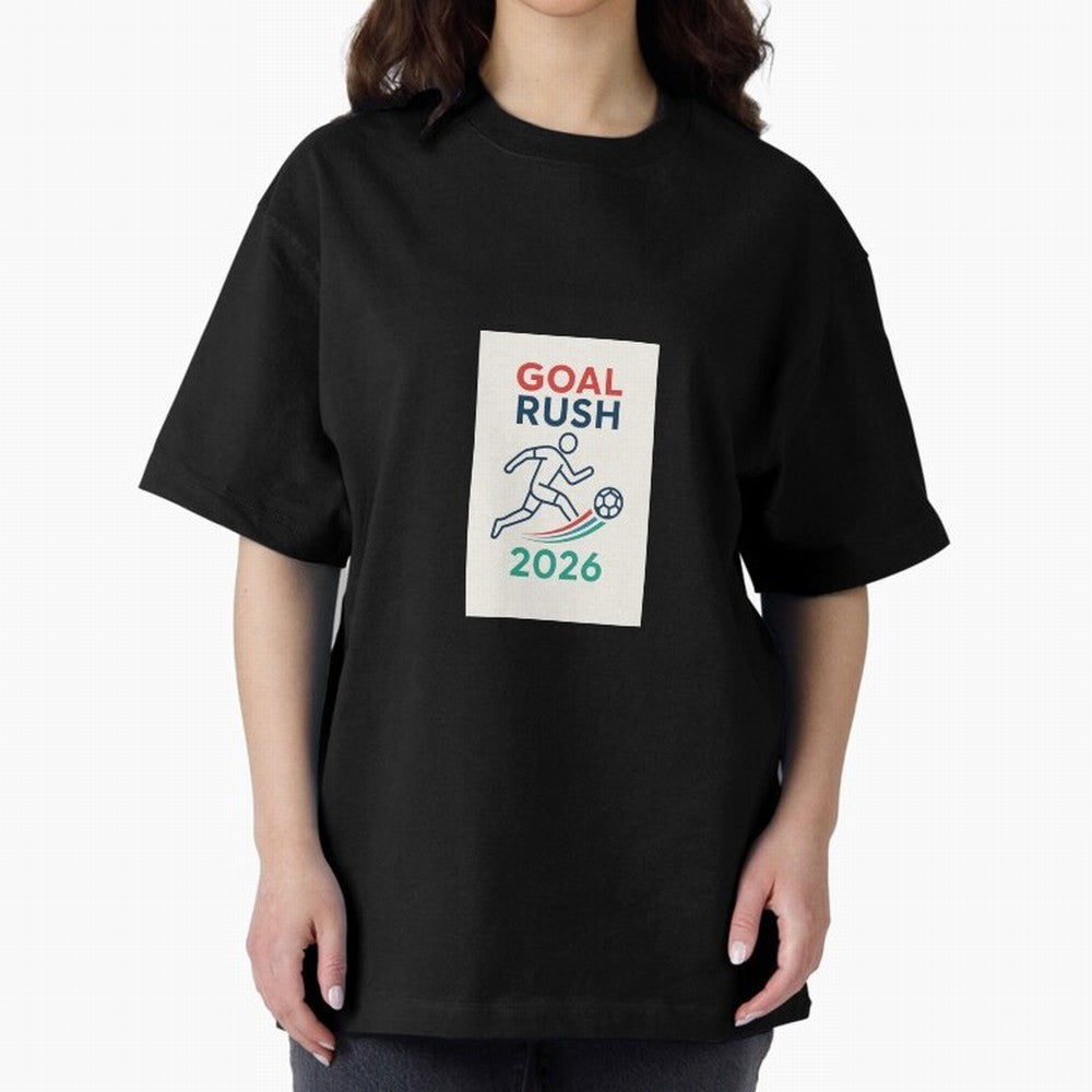 Goal Rush 2026 Classic T-Shirt Celebrate Classic Football Spirit in Global Football Passion for FIFA World Cup 2026 Group Stage, Centered on Messi, Neymar and Mbappe, Argentina, Classic Soccer Heritage, Championship Pressure, Fan Loyalty and