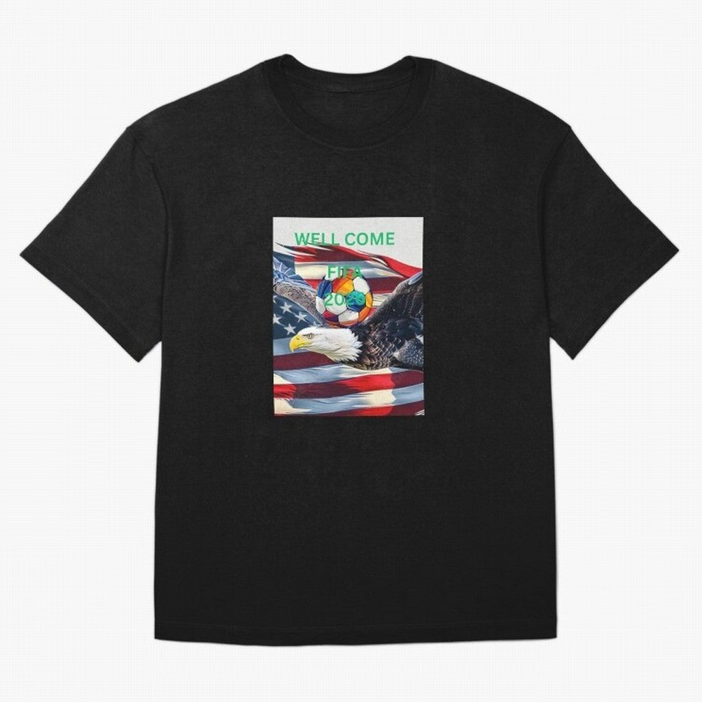 WORLD CUP FOOTBALL 2026 Classic T-Shirt Follow the Road to the FIFA World Cup 2026 USA Canada Mexico Journey through Haaland and Mbappe Highlights, England and Germany Pride, Tournament Hype, Historic Matchups, Family Viewing Parties and Global