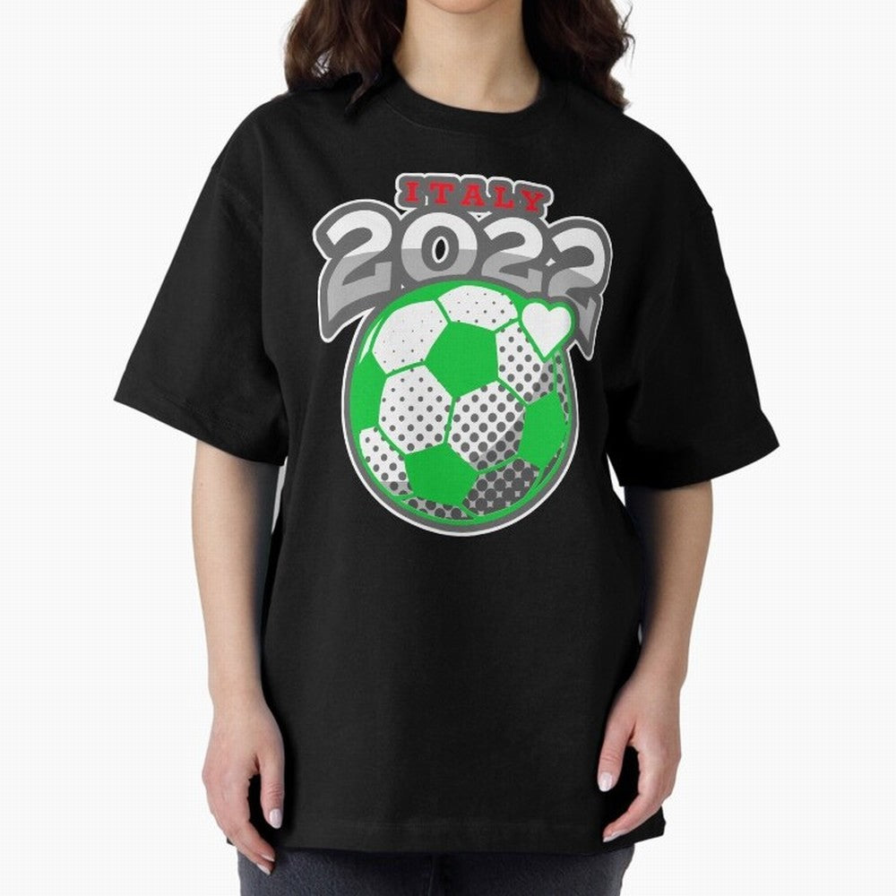 Italy Futbol Design 2022 Classic T-Shirt Create FIFA World Cup 2026 Spirit, Celebrating Portugal, Spain and Germany, CR7, Worldwide Fan Energy, Dramatic Goals, Stadium Lights and Championship Celebrations; Perfect for Fans, Collectors, Family