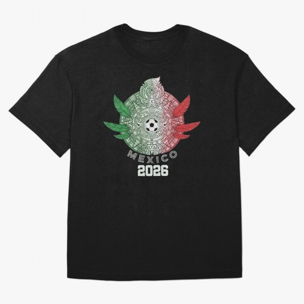 Mexico 2026 Aztec Sun Statement Classic T-Shirt Enjoy Global Football Passion for FIFA World Cup 2026, Celebrating Messi, England, Supporter Pride, Iconic Celebrations, Legendary Names and Global Match Day Energy; Perfect for Fans, Collectors,